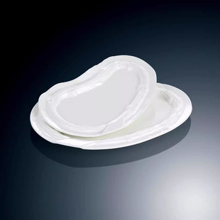 2 Supply ceramic ecological odd plate irregular Plate Restaurant Star hotel ceramic tableware supplies direct sales batch