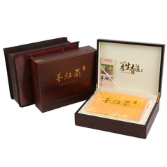 紅木高檔羊肚菌包裝盒50克100克裝羊肚菌乾貨禮盒禮品盒木盒空盒
