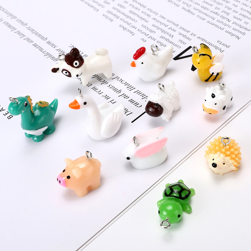 1 Piece Resin Animal Pendant display picture 1