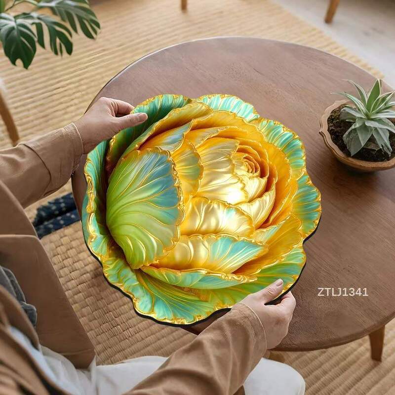 3D立体白菜硅藻泥沥水垫咖啡机吸水速干杯垫厨房餐垫防烫现货批发|undefined