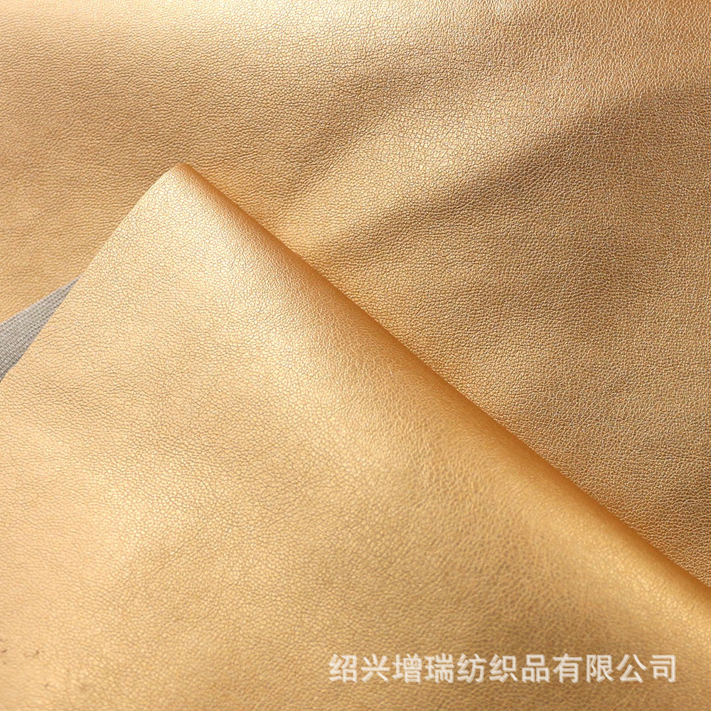 专业生产 金属银色pu革 珠光银仿皮面料 工厂直销-阿里巴巴