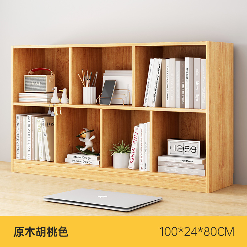 Estantería DE ESCRITORIO DEL ESTUDIANTE libro de escritorio multi-capa estantería Oficina simple estante de almacenamiento de archivos