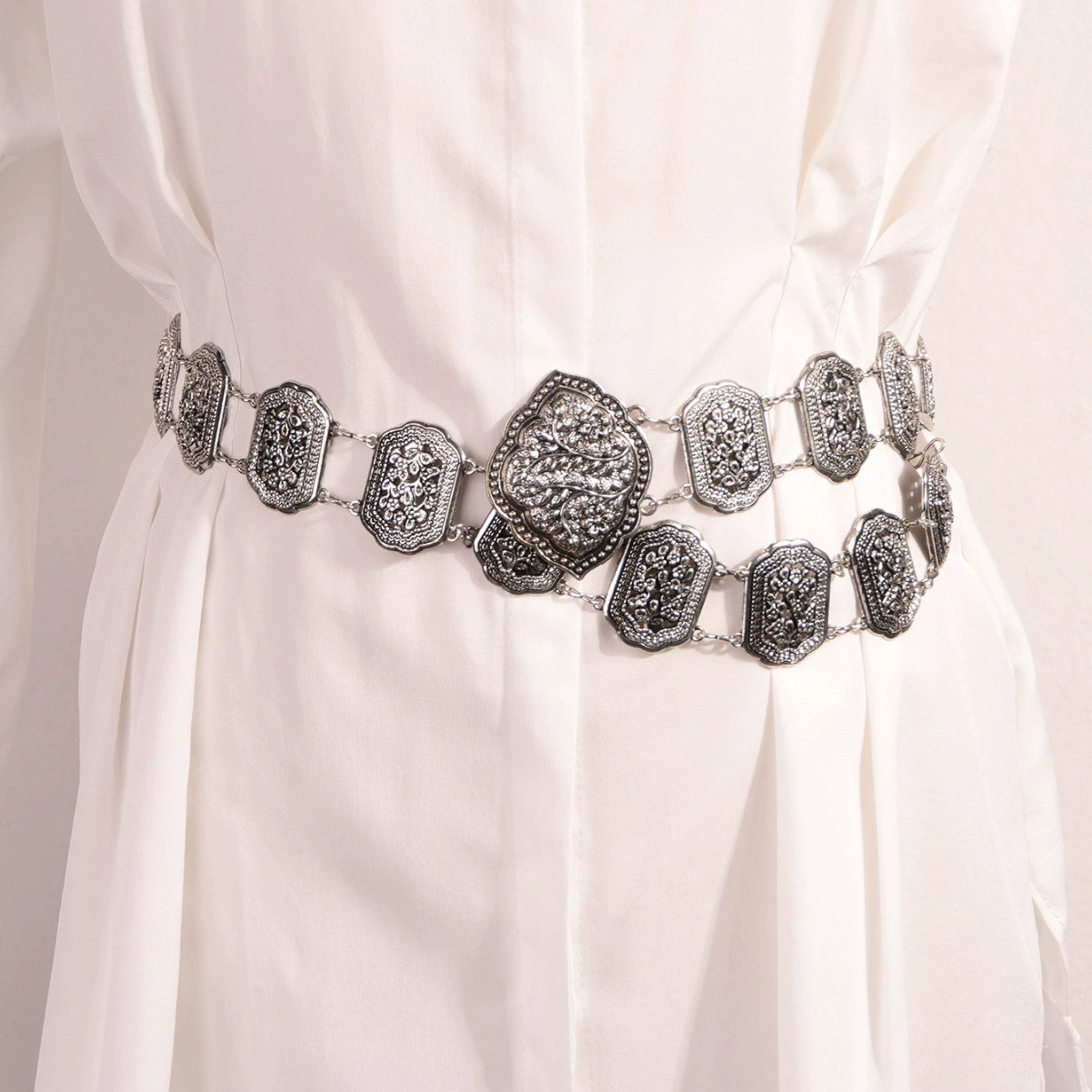 Quality geometric bracelet hip-hop style with zircon, trend accessory, European style, micro incrustation, 12.5mm