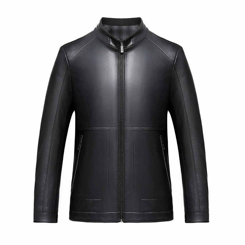 Armani, осенняя куртка для отдыха, мужской комплект, натуральная кожа