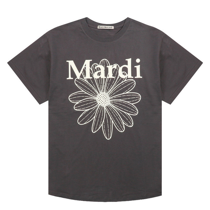 【カウンター品質】韓国マルディトレンドブランド半袖Tシャツリトルデイジードーマンプリントラウンドネックピュアコットンクロスボーダー|undefined