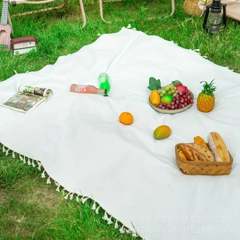 野餐垫户外垫子露营地垫防潮布艺垫防加厚野餐地垫家用便携野餐布|undefined
