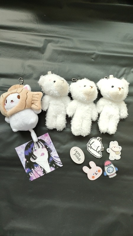 Mochila ins estudiante de la Escuela Secundaria de gran capacidad sólida estudiante de la escuela secundaria chica estudiante del corazón durable mochila conjunto de cinco piezas