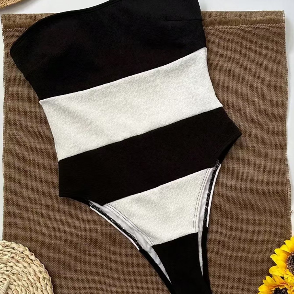 Women's Clothing High Waisted Bikini Bandeau Top 26 Multi Color Sexy Beach Swimsuit For Women Quick Drying One Piece Bestseller_voghion.com