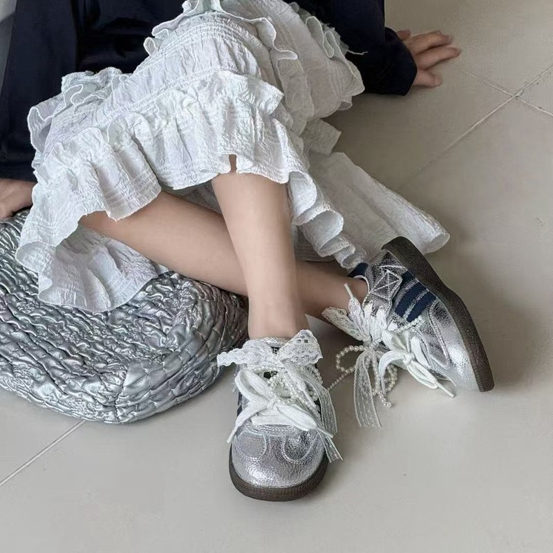 2025秋季新款女童防滑耐磨平底休闲童鞋时尚百搭防滑德训鞋|undefined