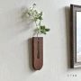 家用实木墙面水培花瓶