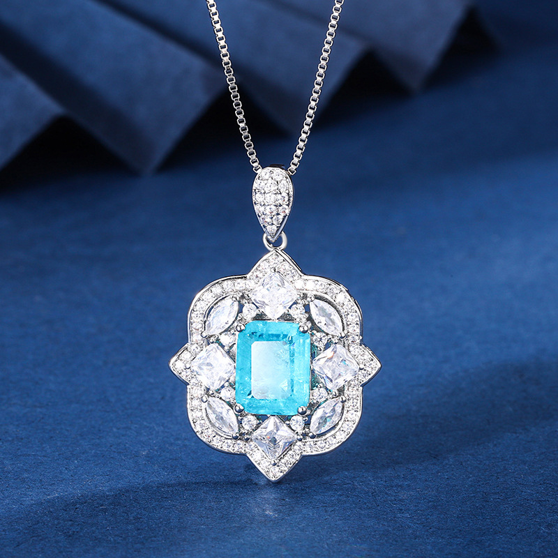 2024 nueva joyería Zhuang Shengsheng, fondo de cobre, esmeralda de simulación chapada en oro, traje retro premium femenino 8*10