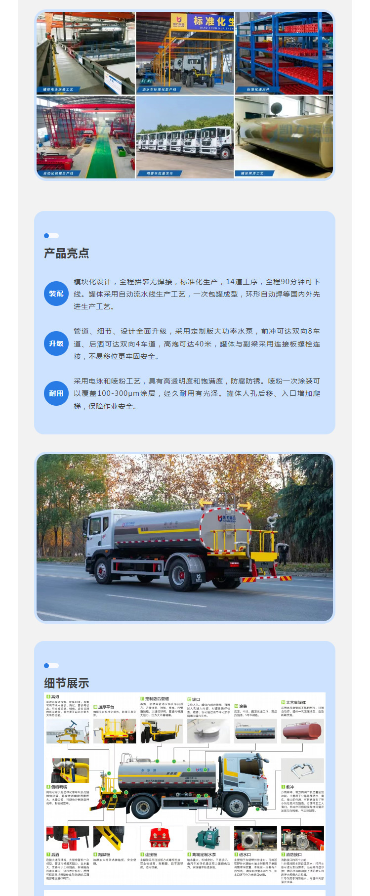 Jiangling Shunda Multifunctional Sprinkler Truck, Municipal Sanitation and Greening Sprinkler Truck, Forest Fire Prevention, Drought Relief