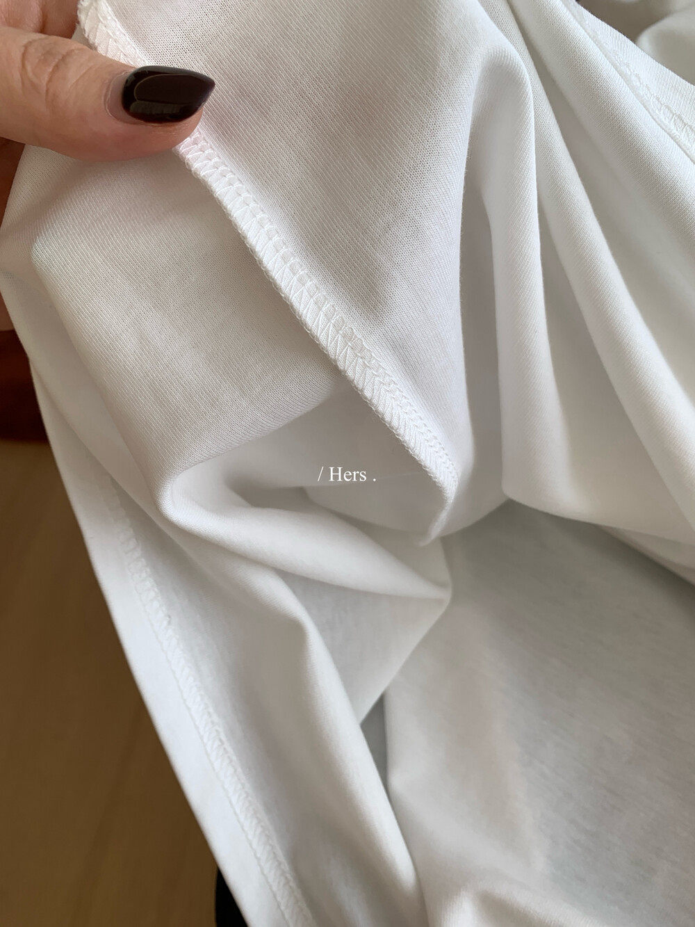 Áo thun nữ cổ tròn in họa tiết hoạt hình dễ thương phong cách Hàn Quốc — Xám trắng chi tiết 30