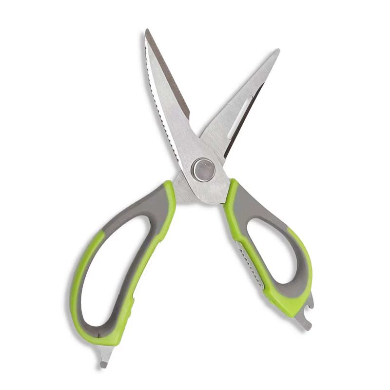 Powerful scissors stainless steel, universal fridge magnet, storage system