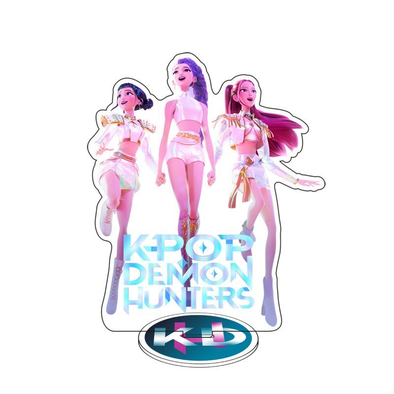 Cross-Border Bestseller: Demon Slayer Acrylic Standees - Rumi, Mira, Zoe - Anime Merchandise Standee Decorations
