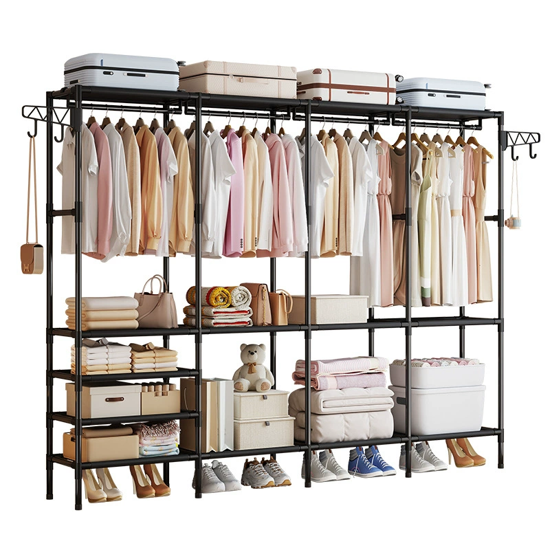 Garment Rack Renter-friendly Multi-tier Simple Indoor from Yomiego