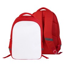 热转印耗材DIY三层背包跨境便携空白半成品双肩包 17寸学生书包