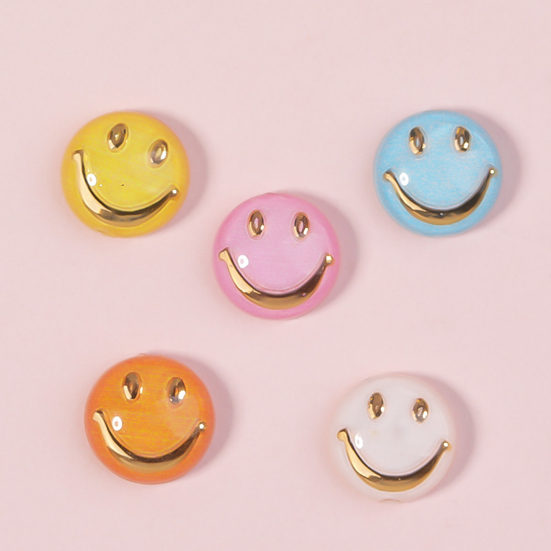 Nail Art Jewelry 8mm Smiling Face Cute Expression Patch Resin Acrylic DIY Small Jewelry Nail Earrings Decoration Nail Art Jewelry 8mm Smiling Face Cute Expression Patch Resin Acrylic DIY Small Jewelry Nail Earrings Decoration