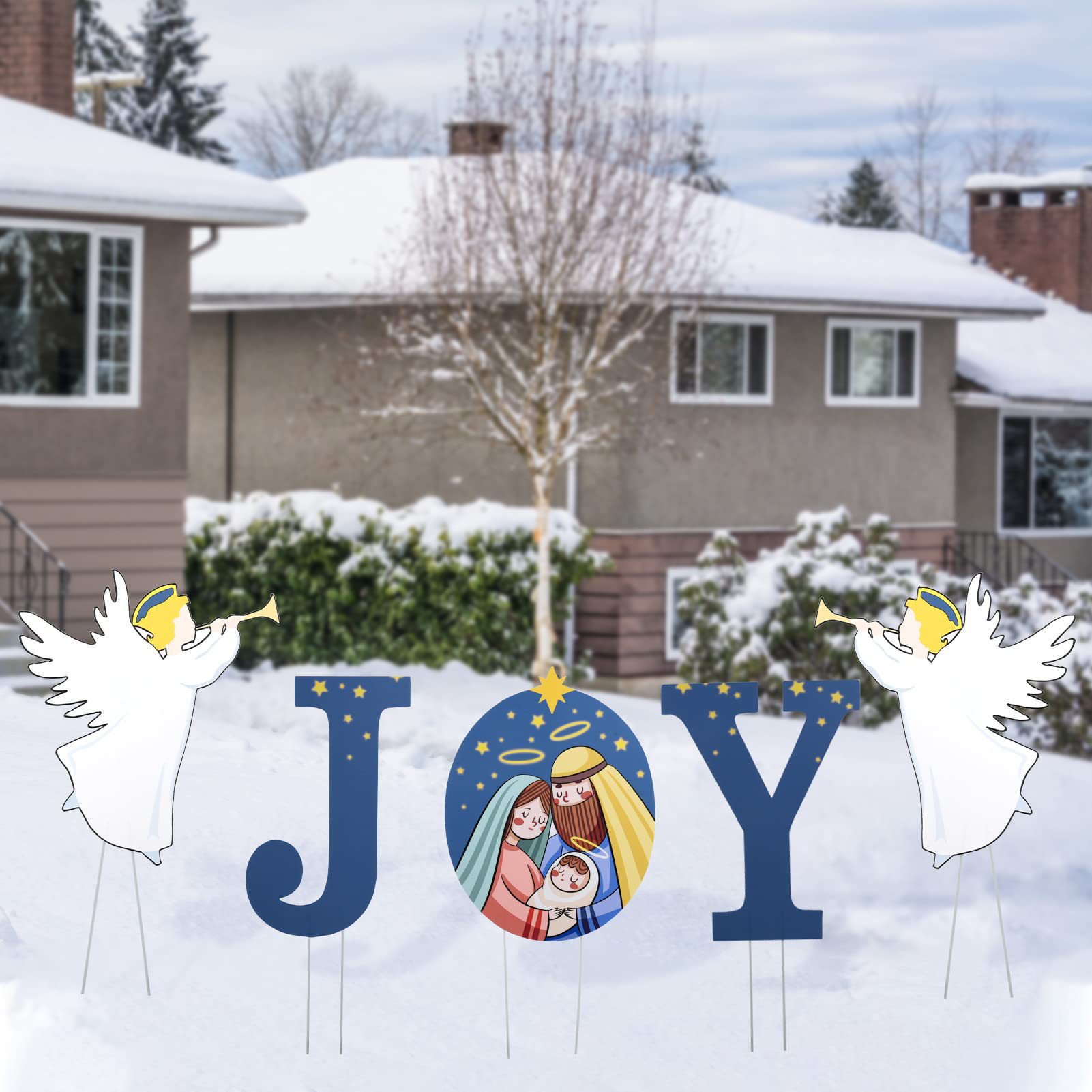 크리스마스 JOY 카드 6