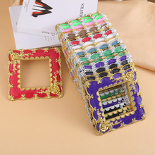 亚马逊爆款86开关贴欧式滴胶玫瑰花跨界开关套客厅卧室家园灯插座