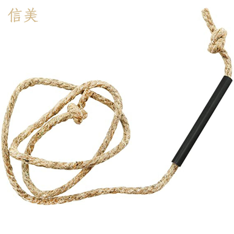 打火石火绒配件 麻绳灯芯 点火麻绳野外生存野营烧烤户外引燃工具