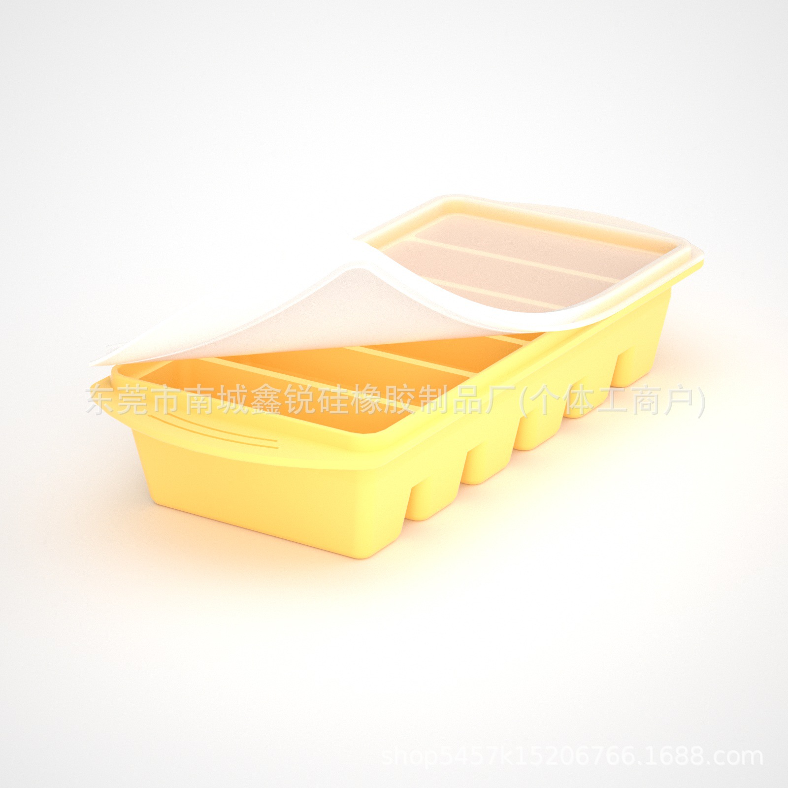 Yellow platinum organic silicone mold, 125 ml, increased thickness