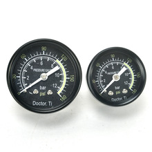 奥突斯捷豹空压机气泵配件精品金属压力表头1分2分跨境出口气压表