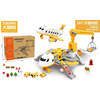 Toy, inertia storage system railed, airplane, music alloy car, car model, early education