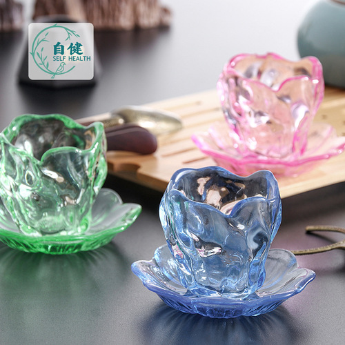 New color smoke cup Japanese style single cup small tea cup master cup Kung Fu tea set tea set fairy tea cup