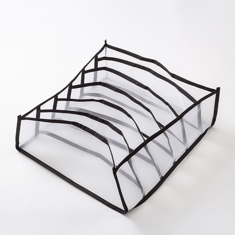 Zen pintura abierta matrimonio felicidad sujetador fino conjunto de tres piezas tipo de cajón Caja de almacenamiento de ropa interior de malla doméstica pantalones de ropa interior vista interior