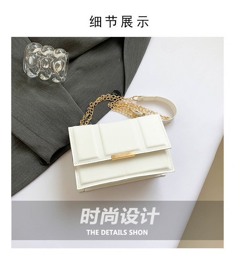 Cross-border commuting small square bag, retro chain single-shoulder bag, Korean version crossbody bag, new autumn/winter 2024 collection, women's bag Application Scenario