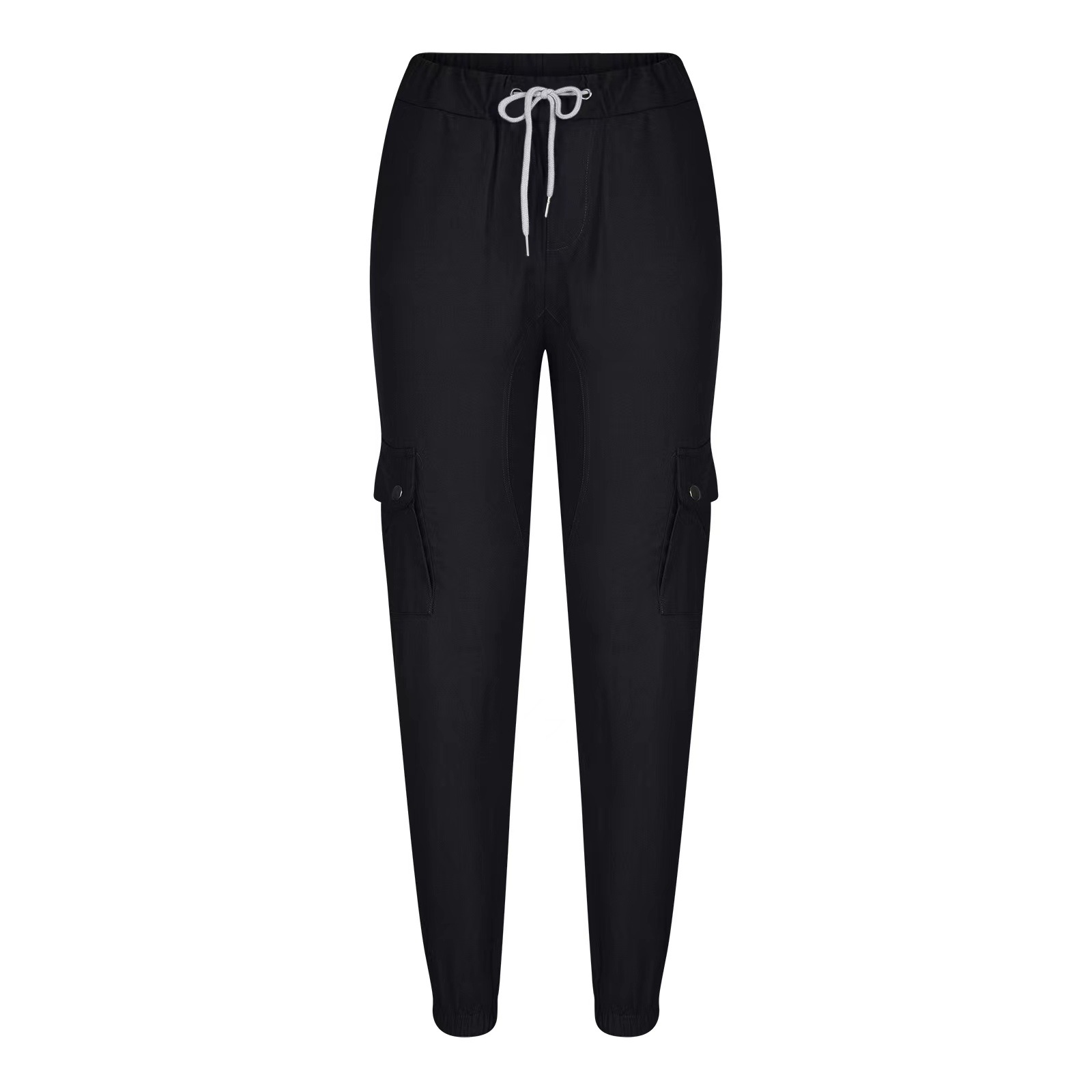 Autumn New Men's Cargo Pants Mens Overalls Multi-pockets Solid Color Pants Trousers Slim Fit Jogging_voghion.com