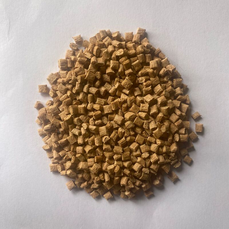 オレンジ色ppsプラスチック粒子高剛性高耐温ガラス繊維強化難燃v 0射出成形級ppsプラスチック|undefined