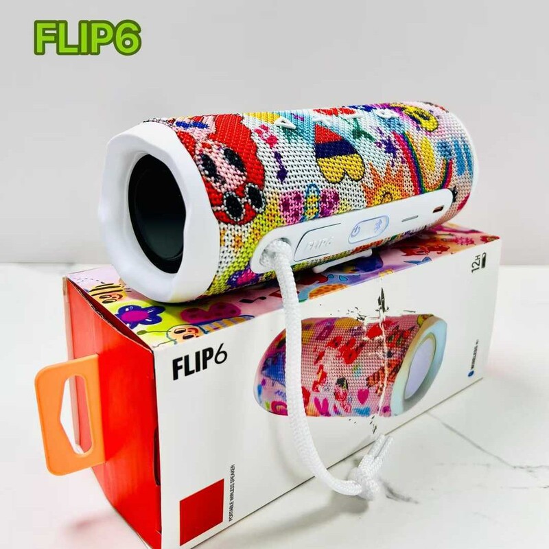 FLIP6跨境爆款无线蓝牙音箱户外便携双喇叭TWS插卡低音炮蓝牙音响|undefined
