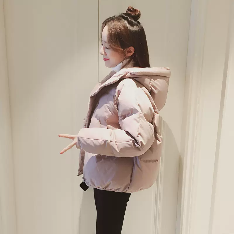 2025年新款冬季羽绒棉服女短款韩版面包服棉衣外套小棉袄加厚学生