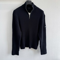 毒家现货手机实拍高品质25fw章仔立体坑条毛衣宽松版型男女同款
