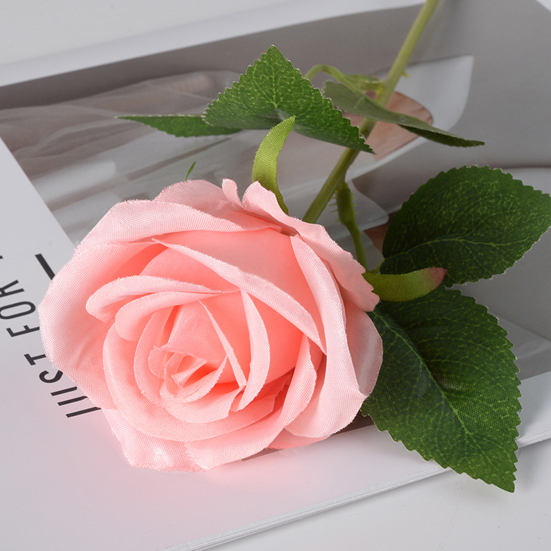 Coral pink 7cm (silk cloth)