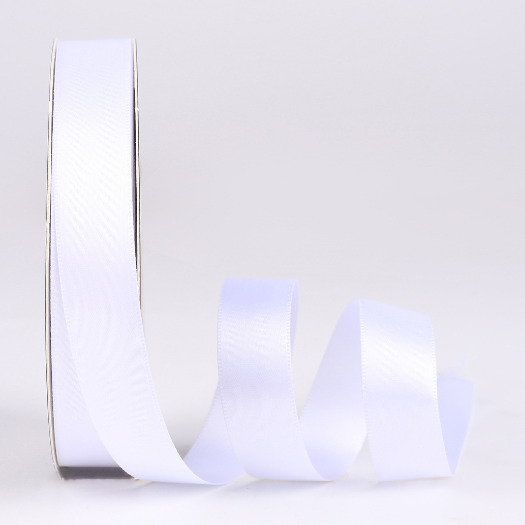Cinta de dos colores de doble cara de color sólido al por mayor material de envoltura de tienda de flores de DIY cinta de embalaje de flores cinta de poliéster simple