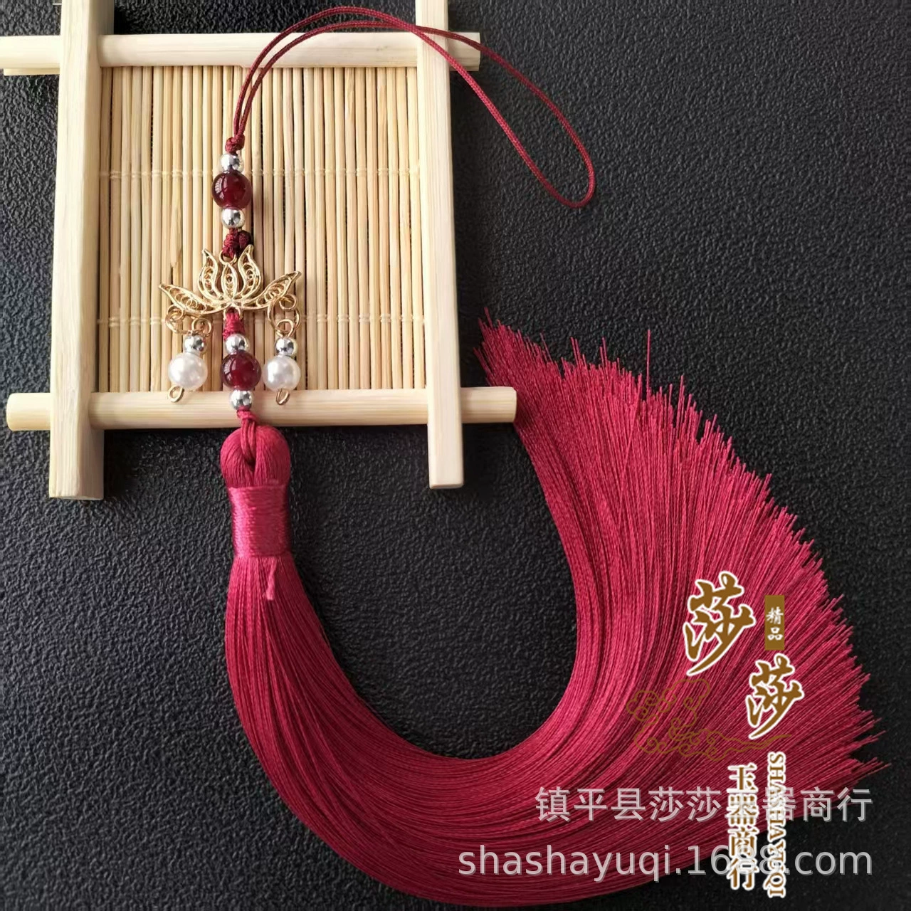 Оригинальная юбка Hanfu Lotus с подвеской в стиле династии Мин, аксессуар с кисточками, древний костюм, подвеска на талии.