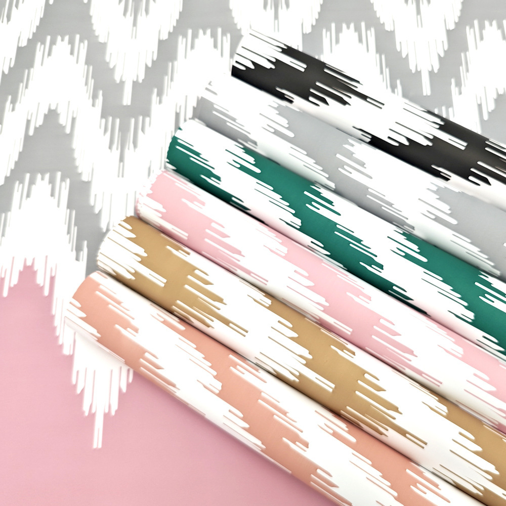 飞花雨 新品羽茵纸梅里雪山 情人节礼品花束包装纸鲜花包装材料