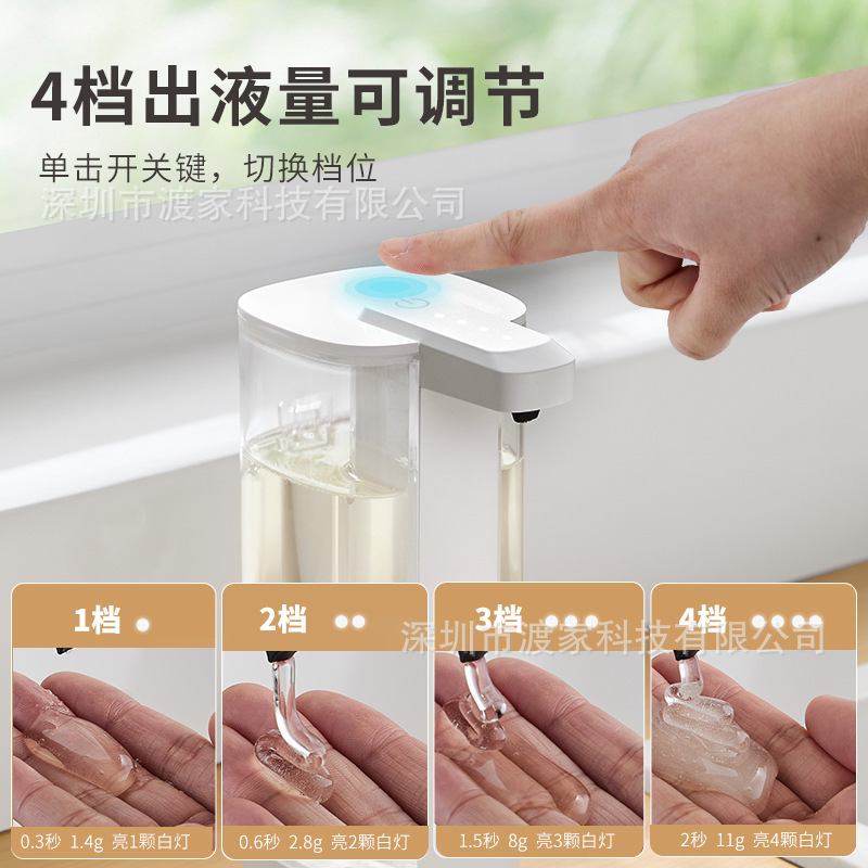 キッチン自動誘導食器洗い機用洗剤ディスペンサー、洗剤ジェル、手洗い用衣類洗剤、壁掛け式|undefined