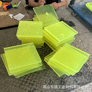Yellow Urethane Rubber Sheet, Anti-Static, Black Pu Polyurethane, Hardened Urethane Rubber, Thickeneded Pu Machining
