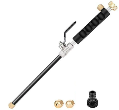 Amazon garden water gun garden water, Car cleaning tools - electroplated-black-rod-water-gun