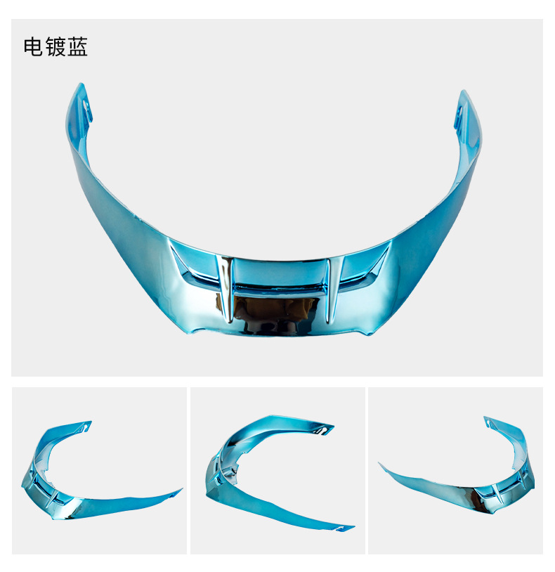 SOMAN Motorcycle Helmet Fit SM955-S Tail Cool Men's and Women's Four Seasons Full Helmet Tail Accessories