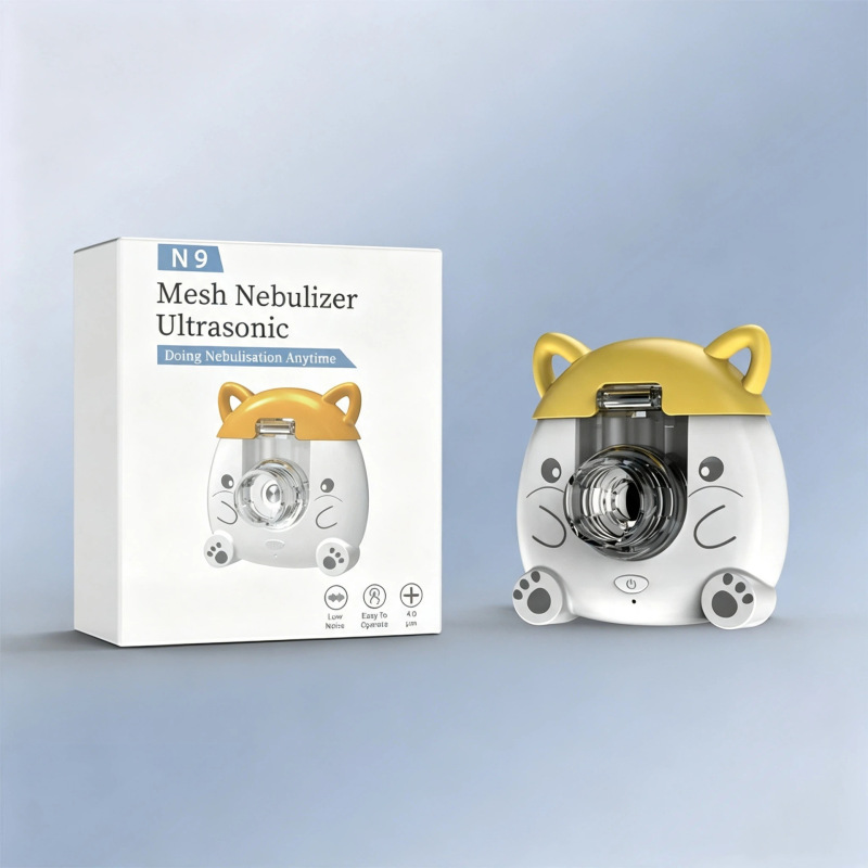 Pet Handheld Nebulizer Wholesale in Stock Portable Rechargeable Nebulizer Inhaler Silent Oral Inhaler Children's Nebulizer