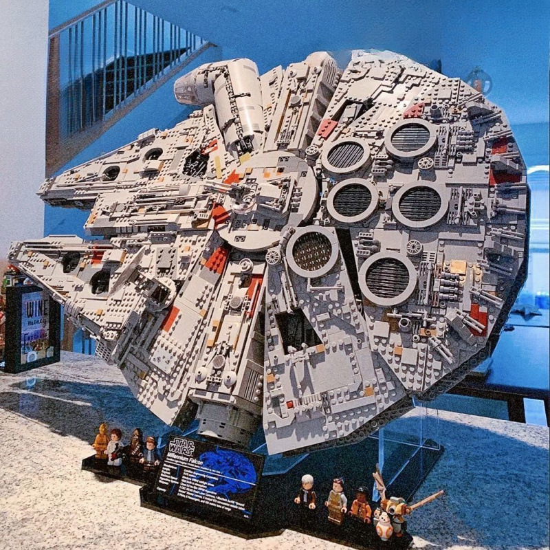 ミレニアムファルコンスターウォーズシリーズ大型組み立て高難易度積み木おもちゃ男の子と互換性があります。|undefined