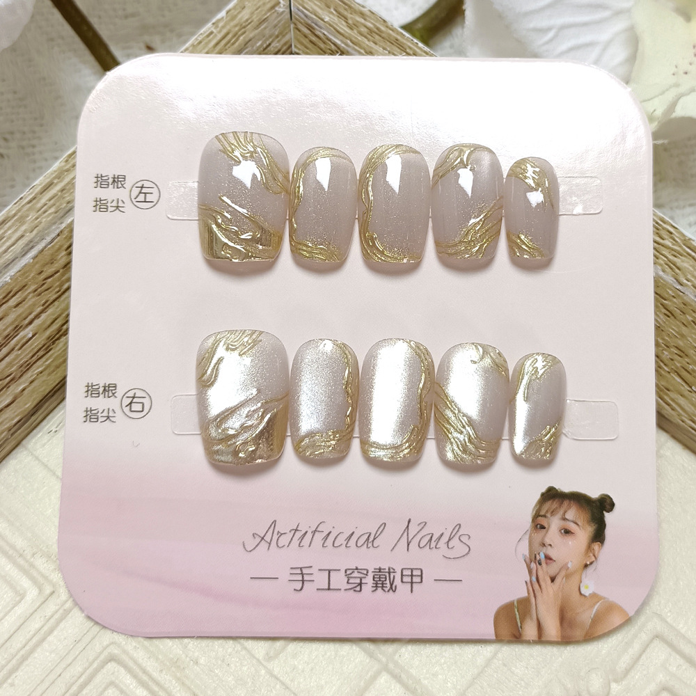 10 piezas decodificadas de fototerapia manual para usar uñas parche de uñas simple sensación de alta calidad caja de almacenamiento de uñas image 21