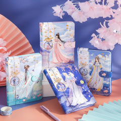 High-looking notebook, Yimeng Year series hardcover notebook, retro stationery, diary, notebook