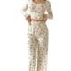 Hot New Cross-border Amazon European and American Pajamas V-neck Casual Fashion Stretch Trousers Women's Long Sleeve Home Clothes