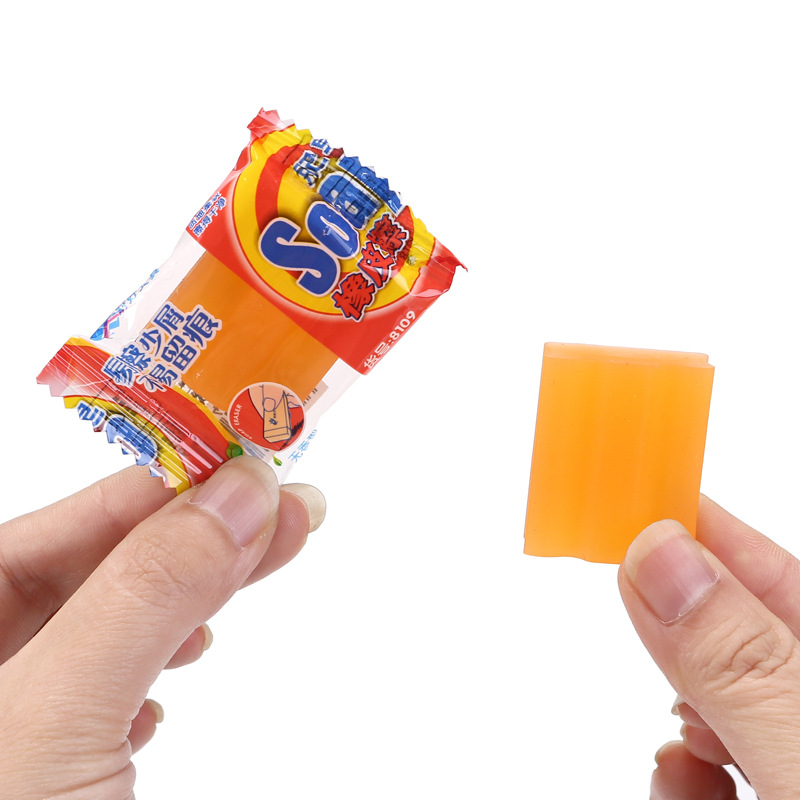 Creativo jabón borrador estudiante simulación jabón bolsa borrador niños lindo sin costura de dibujos animados lápiz borrador al por mayor